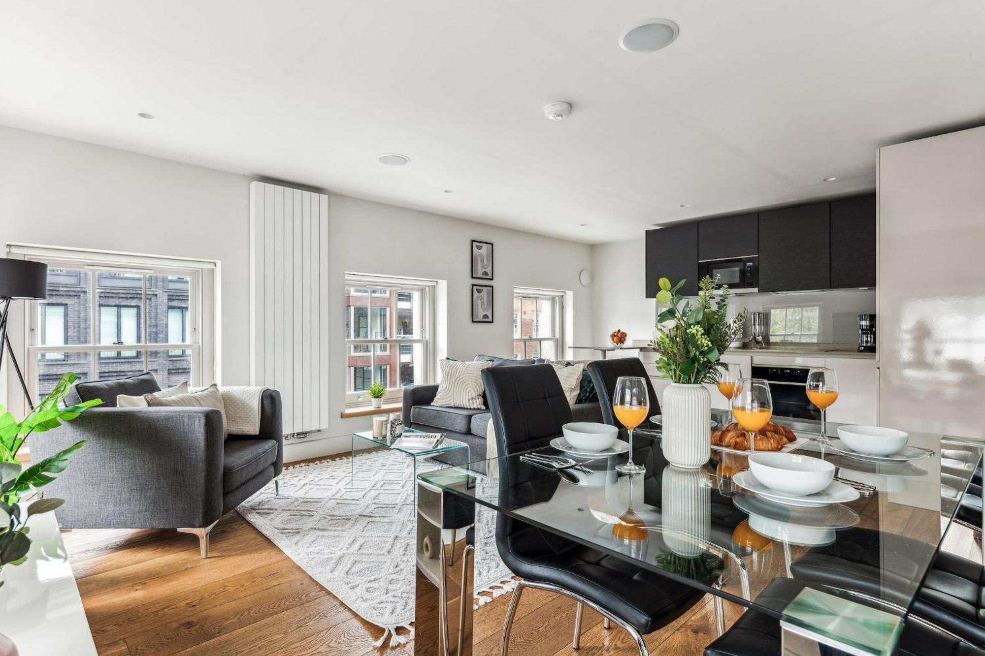 Modern 1Br In Central Fitzrovia - Cityapartmentstay Лондон Екстер'єр фото
