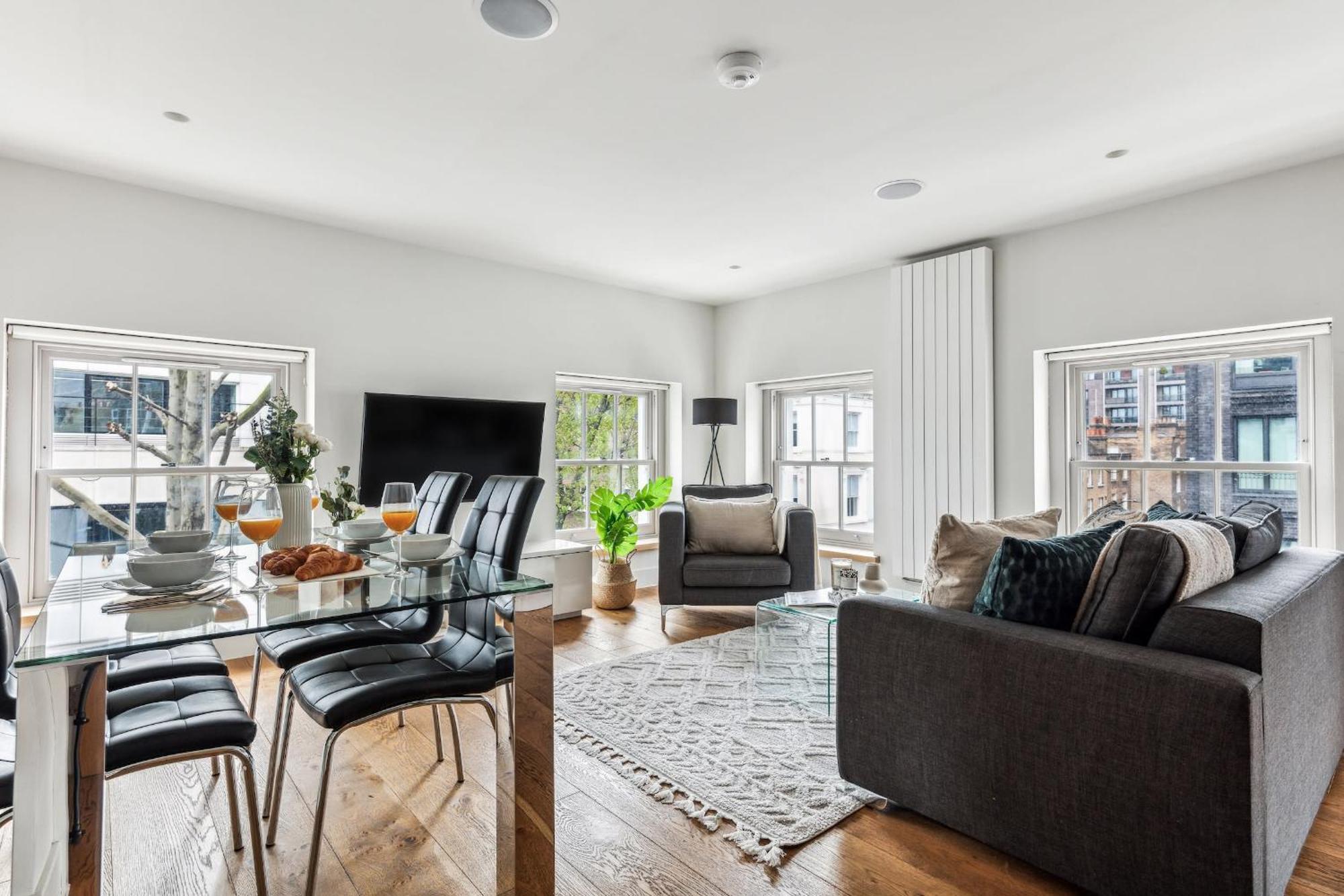 Modern 1Br In Central Fitzrovia - Cityapartmentstay Лондон Екстер'єр фото
